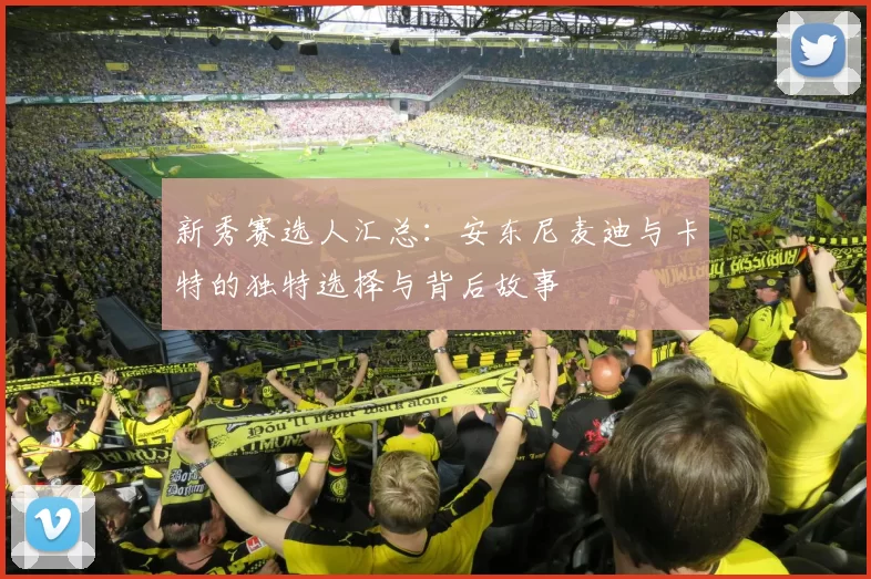 新秀赛选人汇总：安东尼麦迪与卡特的独特选择与背后故事